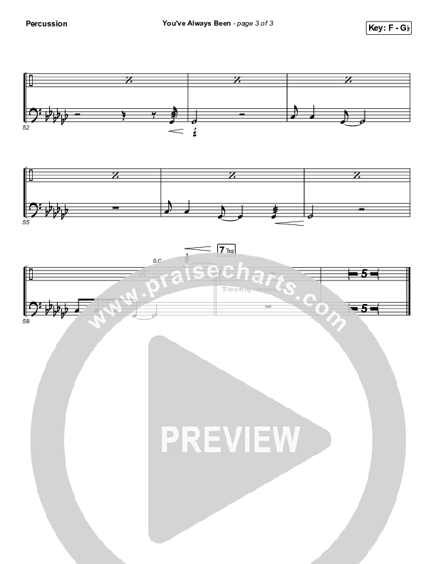 You've Always Been Percussion (Unspoken)