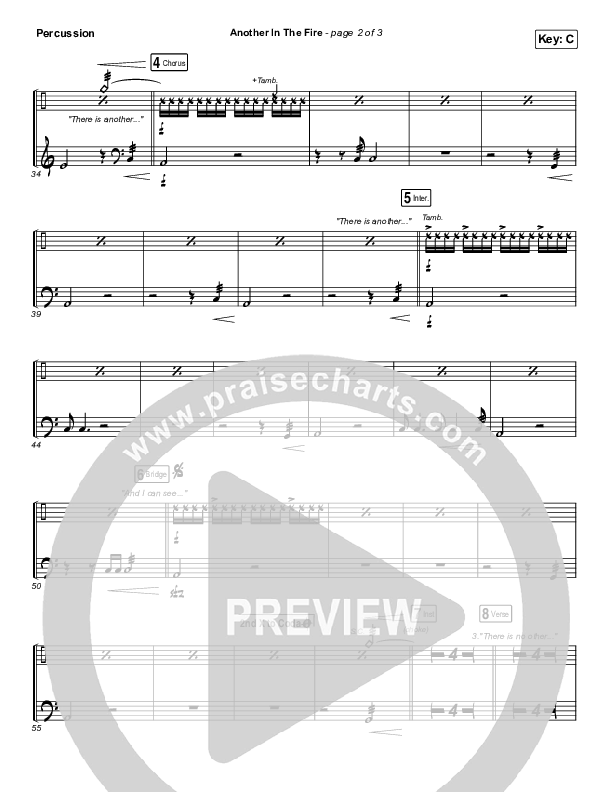 Another In The Fire Percussion (Hillsong UNITED)