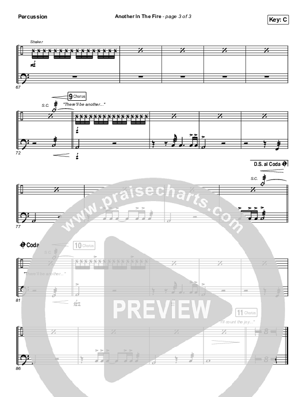 Another In The Fire Percussion (Hillsong UNITED)