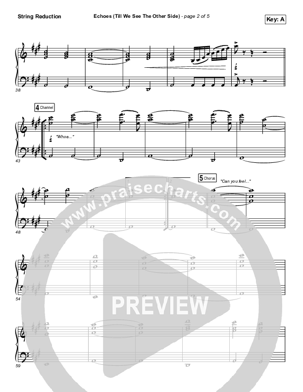 Echoes (Till We See The Other Side) Synth Strings (Hillsong UNITED)