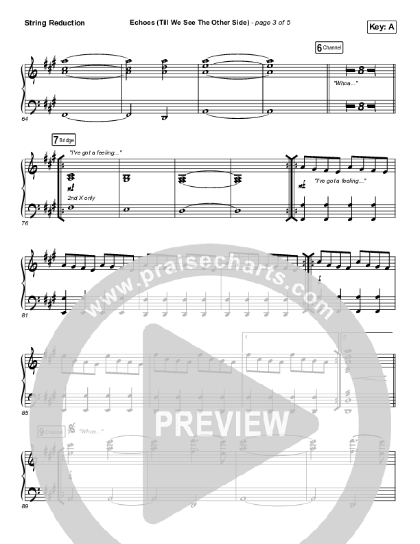 Echoes (Till We See The Other Side) Synth Strings (Hillsong UNITED)