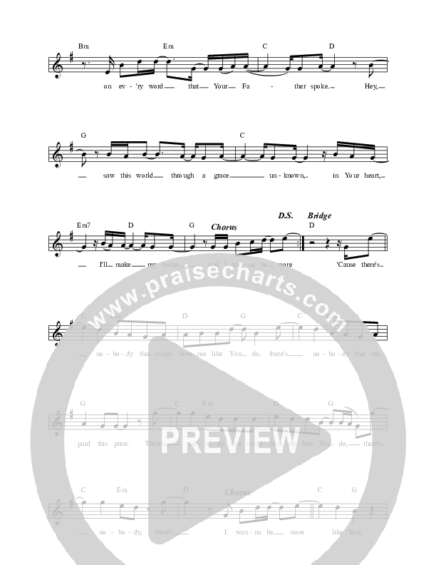 There's Nobody Lead Sheet (David Leonard)