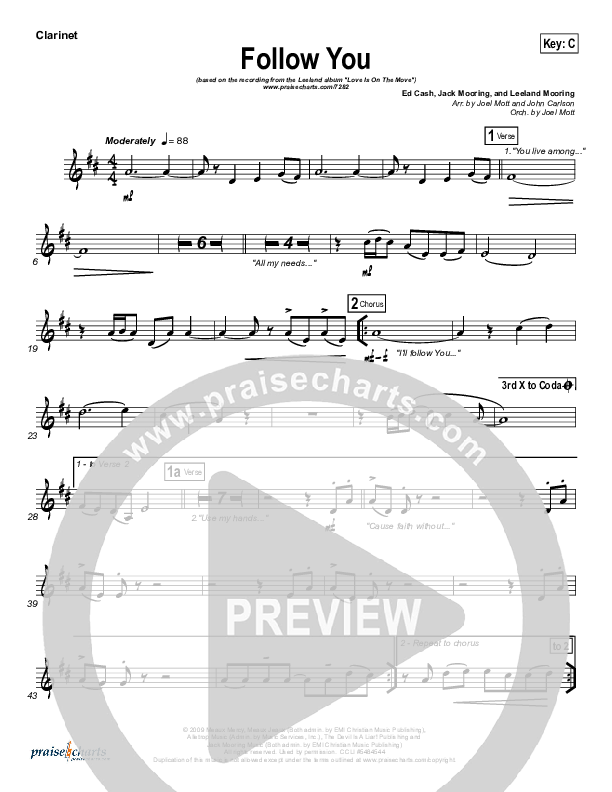 Follow You Wind Pack (Leeland)