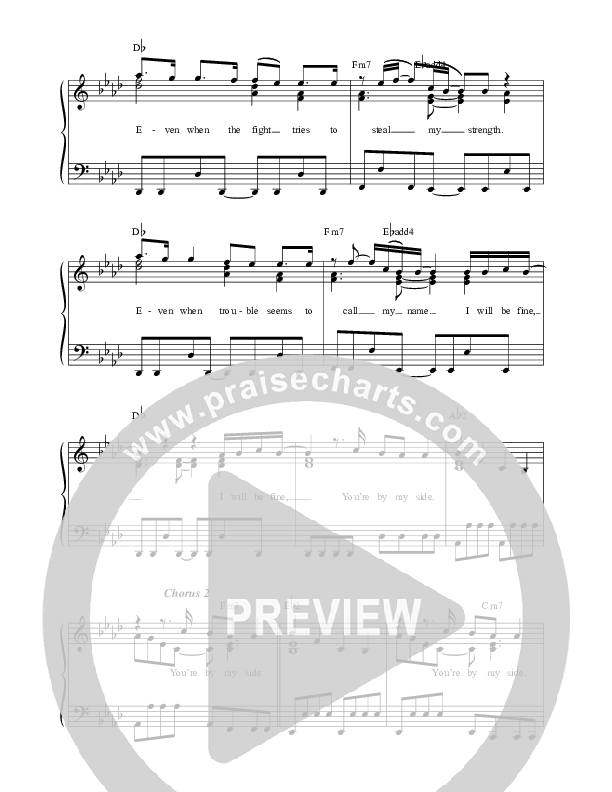 By My Side Rhythm Chart (David Leonard)