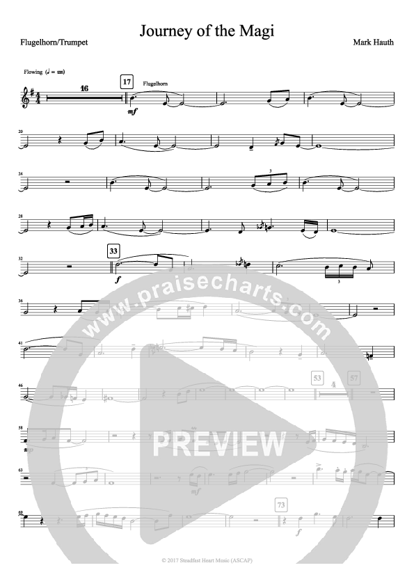 Journey Of The Magi (Instrumental) Trumpet (Mark Hauth)
