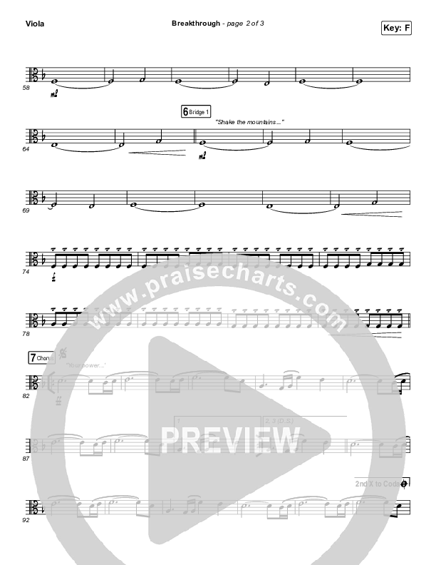 Breakthrough (Live) Viola (Red Rocks Worship)