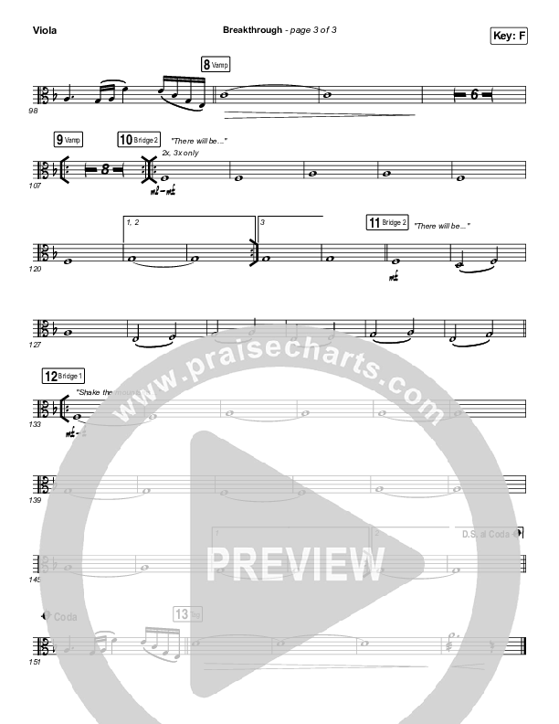 Breakthrough (Live) Viola (Red Rocks Worship)