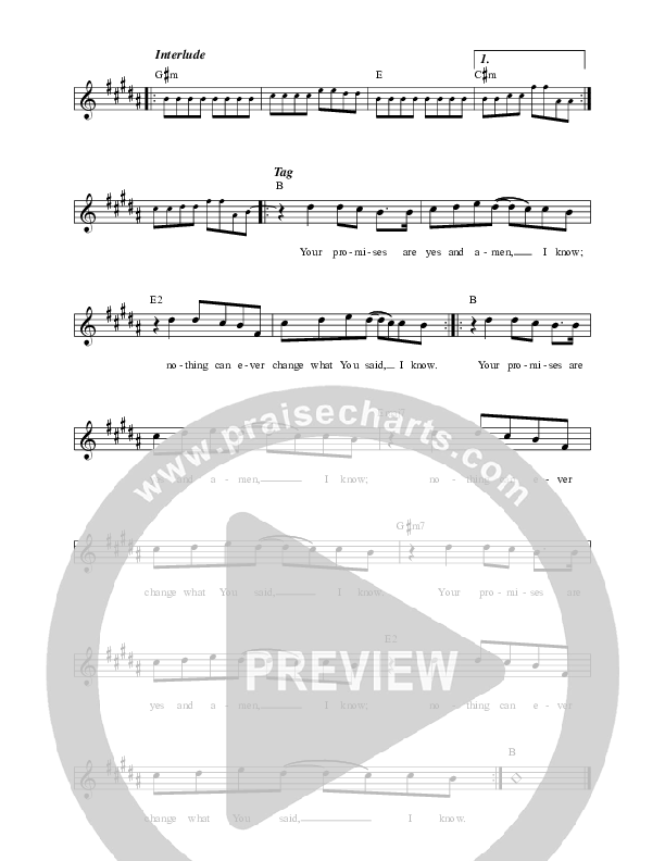 What You Said Lead Sheet (Jon Egan)