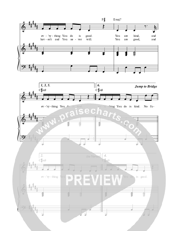 What You Said Piano/Vocal (Jon Egan)