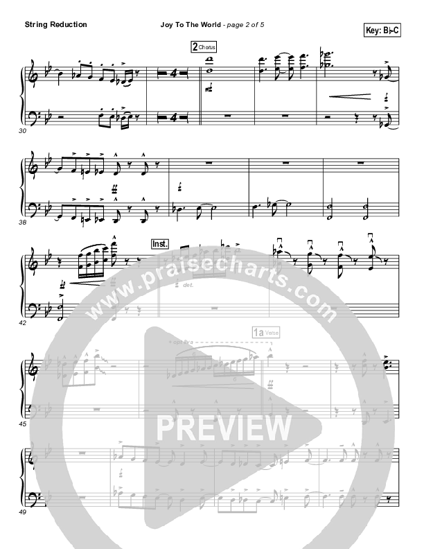 Joy To The World String Pack (Natalie Grant)