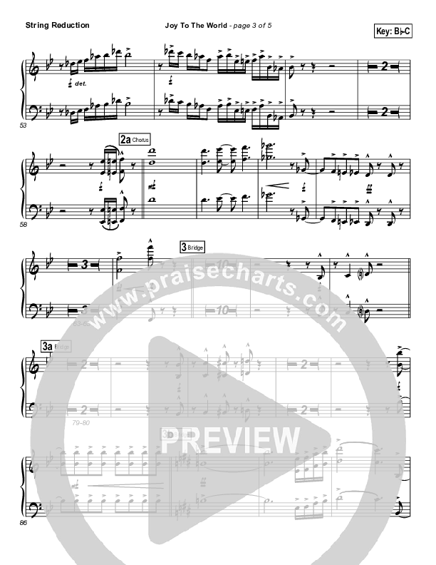 Joy To The World String Pack (Natalie Grant)