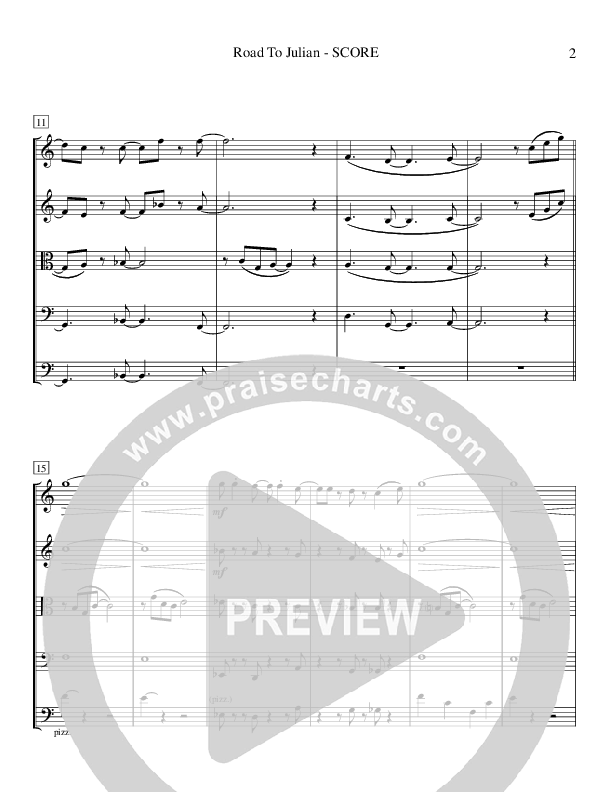 Road To Julian (Instrumental) String Quintet (Ric Flauding)