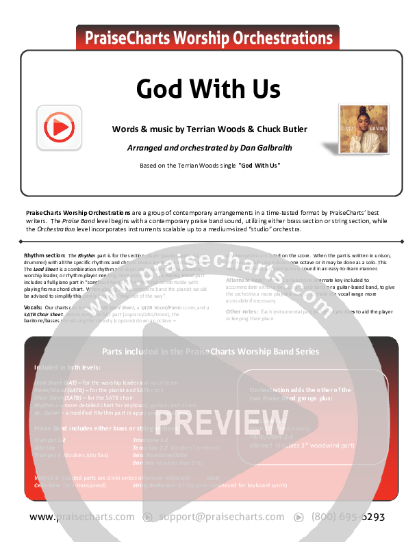 God With Us Cover Sheet (Terrian)
