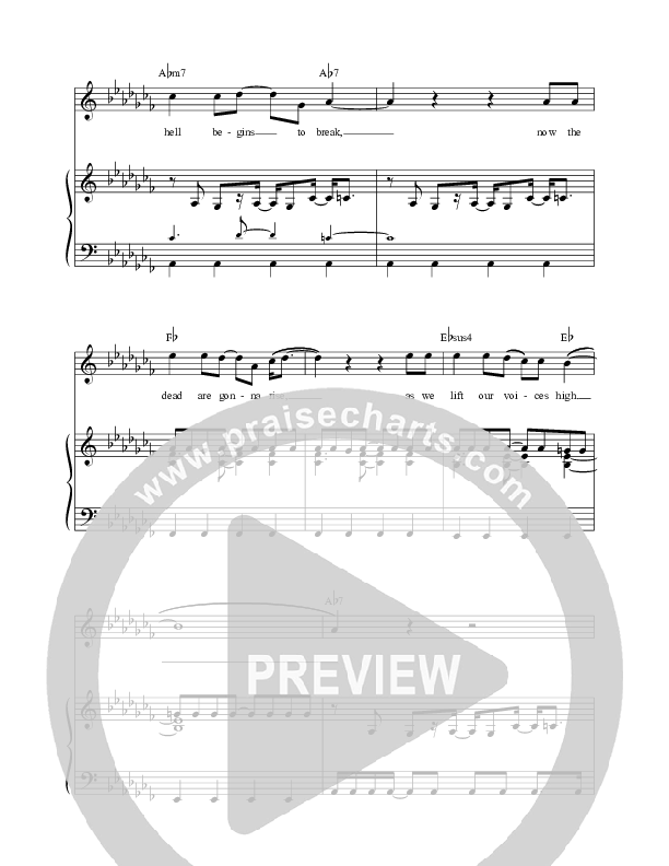 Great And Glorious Lead & Piano (Martin Smith)