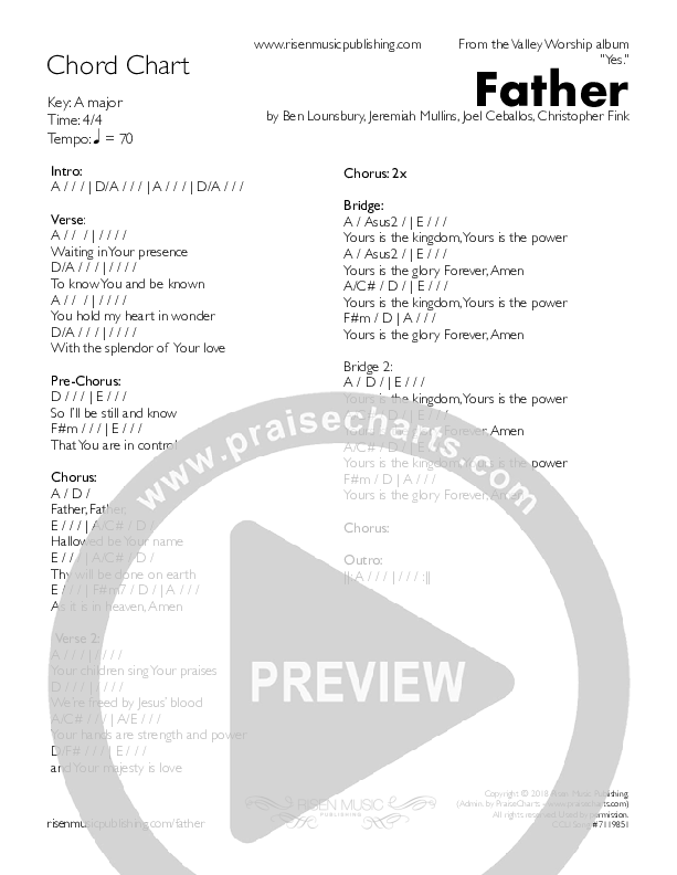 Bom Pai Good Good Father Chords Pdf Praisecharts My XXX Hot Girl