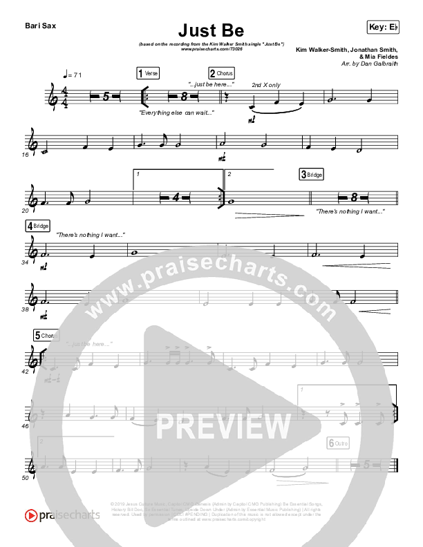 Just Be Bari Sax (Kim Walker-Smith)