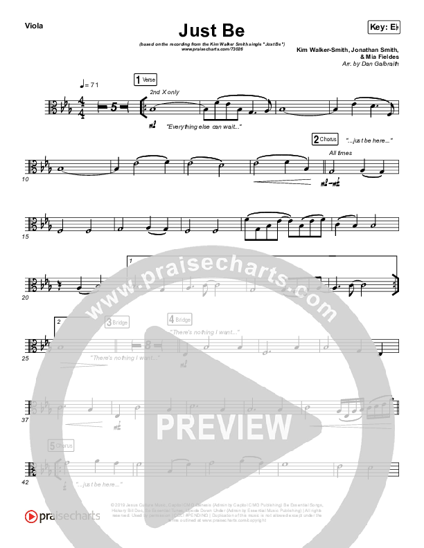 Just Be Viola (Kim Walker-Smith)