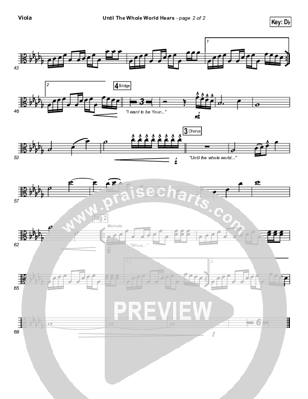 Until The Whole World Hears Viola (Casting Crowns)