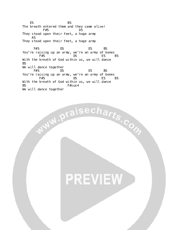 Everybody Is Broken Chords & Lyrics (Martin Smith)