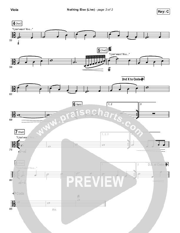 Nothing Else (Live) Viola (Cody Carnes)