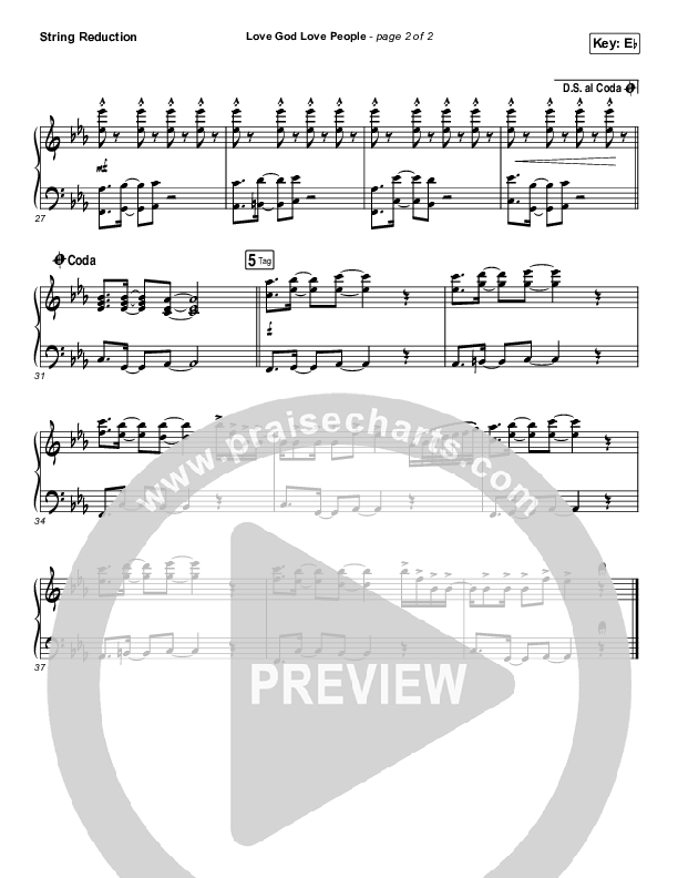 Love God Love People Synth Strings (Danny Gokey / Michael W. Smith)