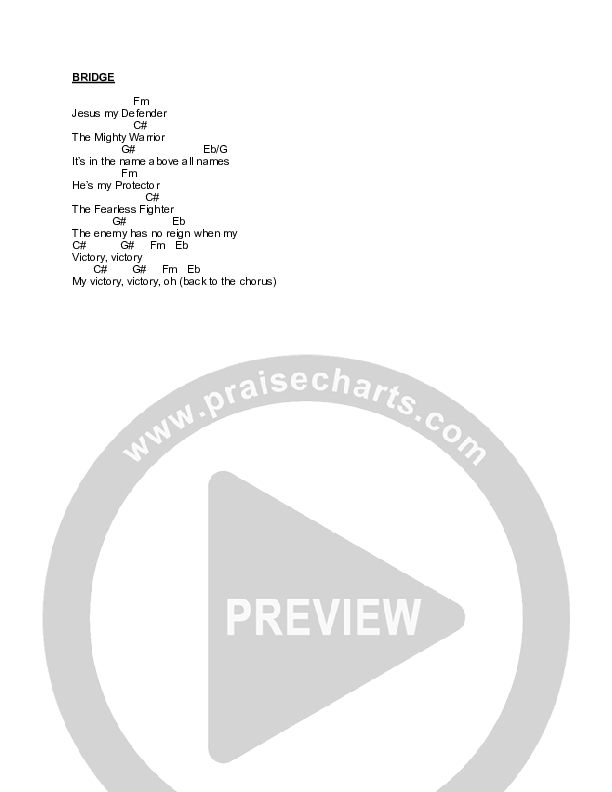 In The Name Chords & Lyrics (Kellie & Kristen)