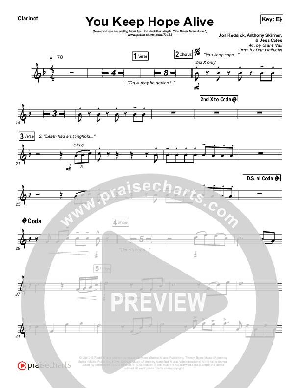 You Keep Hope Alive Wind Pack (Jon Reddick)