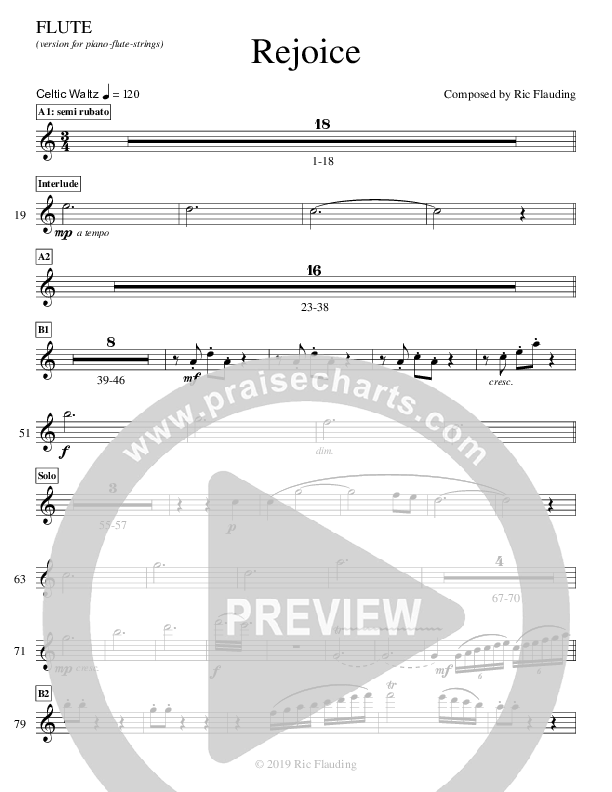 Rejoice Flute (Ric Flauding)