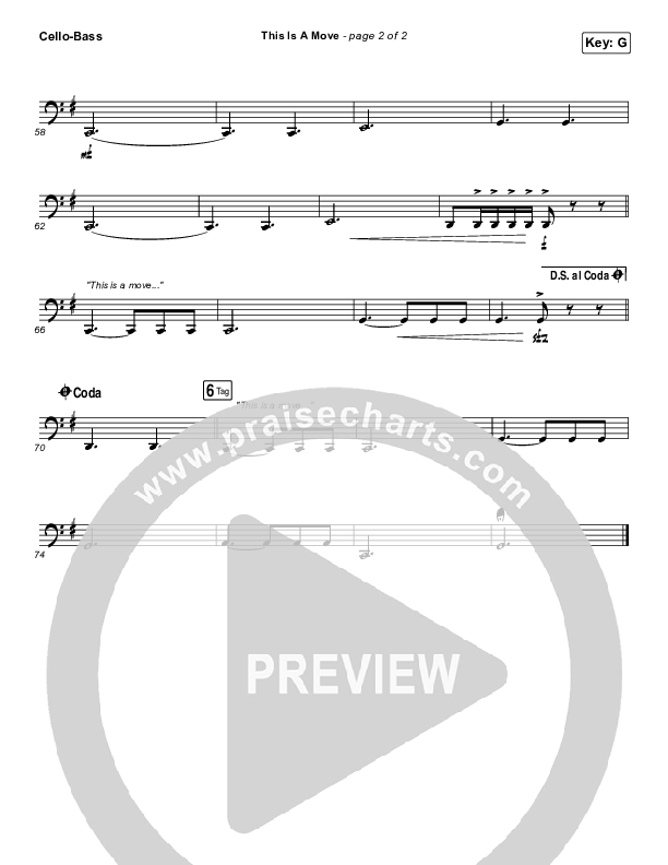 This Is A Move Cello/Bass (Brandon Lake)