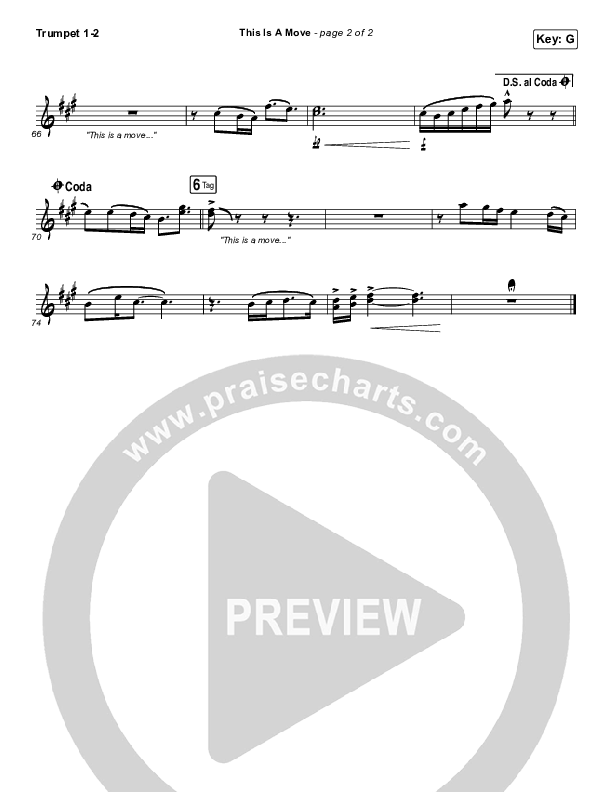 This Is A Move Trumpet 1,2 (Brandon Lake)