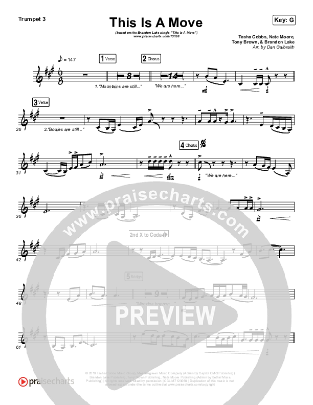 This Is A Move Trumpet 3 (Brandon Lake)