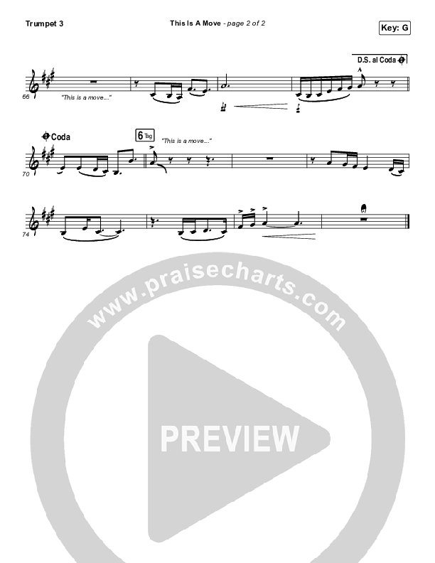 This Is A Move Trumpet 3 (Brandon Lake)