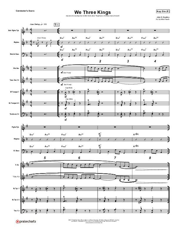 We Three Kings Inst. Ensemble (Mark Hauth)