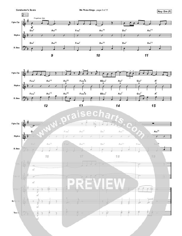 We Three Kings Inst. Ensemble (Mark Hauth)