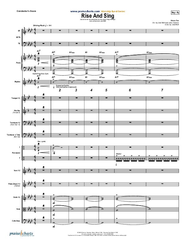 Rise And Sing Orchestration (FEE Band)