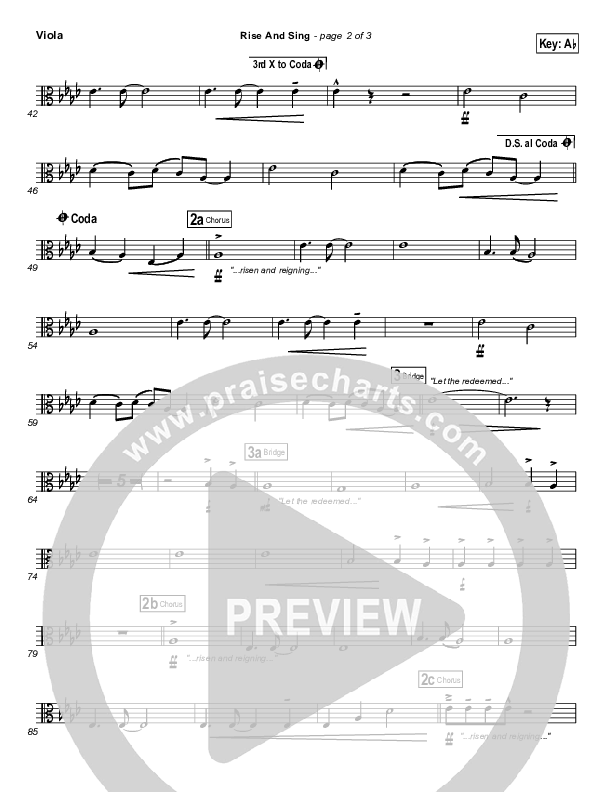 Rise And Sing Viola (FEE Band)