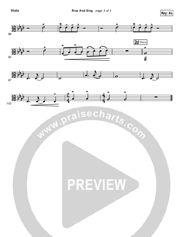 Rise And Sing Viola (FEE Band)