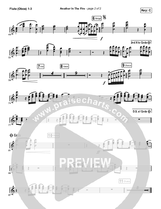 Another In The Fire (Choral Anthem SATB) Wind Pack (Hillsong UNITED / Arr. Luke Gambill)