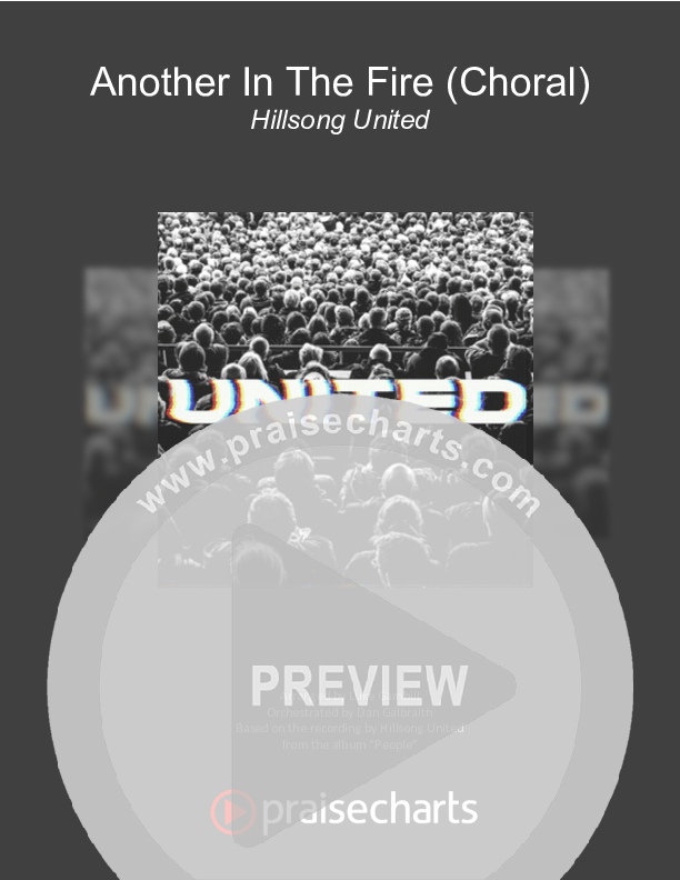 Another In The Fire (Choral Anthem SATB) Orchestration (Hillsong UNITED / Arr. Luke Gambill)