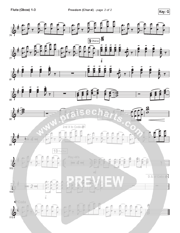 Freedom (Choral Anthem SATB) Wind Pack (Jesus Culture / Kim Walker-Smith / Arr. Luke Gambill)