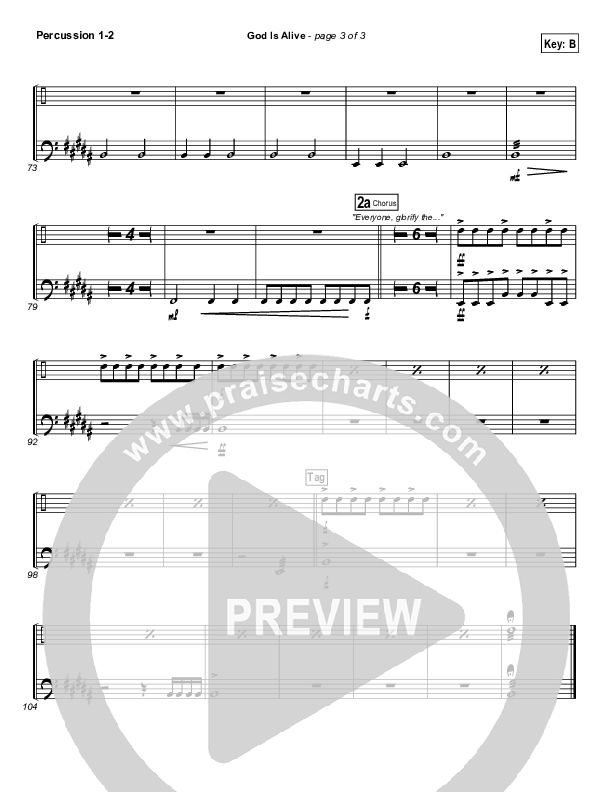 God Is Alive Percussion (FEE Band)