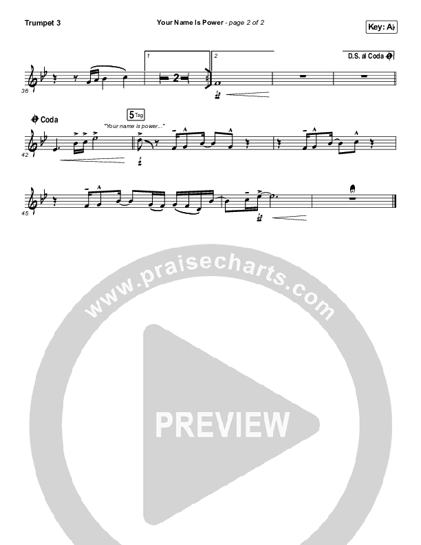 Your Name Is Power Trumpet 3 (Rend Collective)