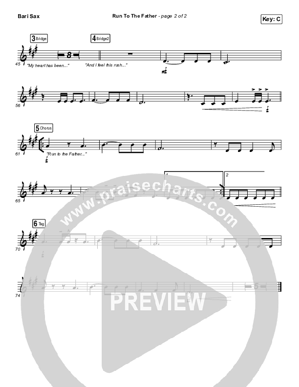 Run To The Father Bari Sax (Cody Carnes)
