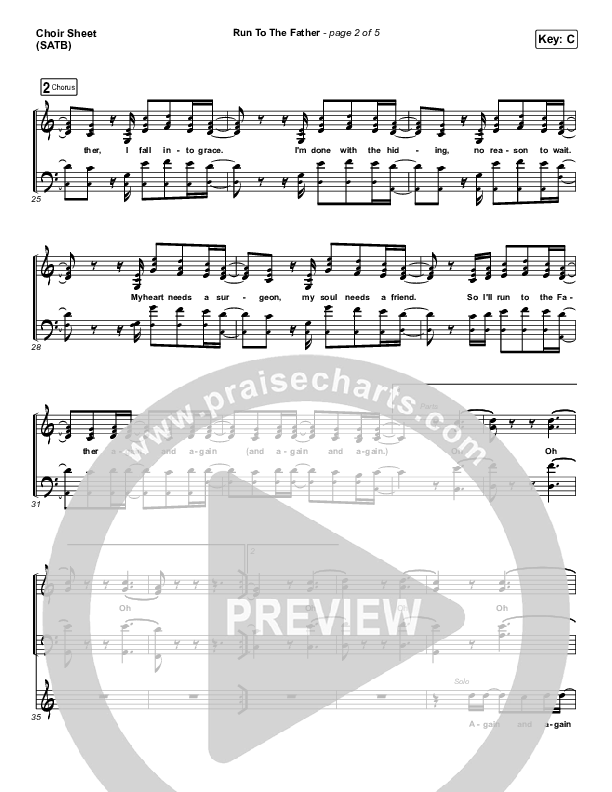 Run To The Father Choir Vocals (SATB) (Cody Carnes)