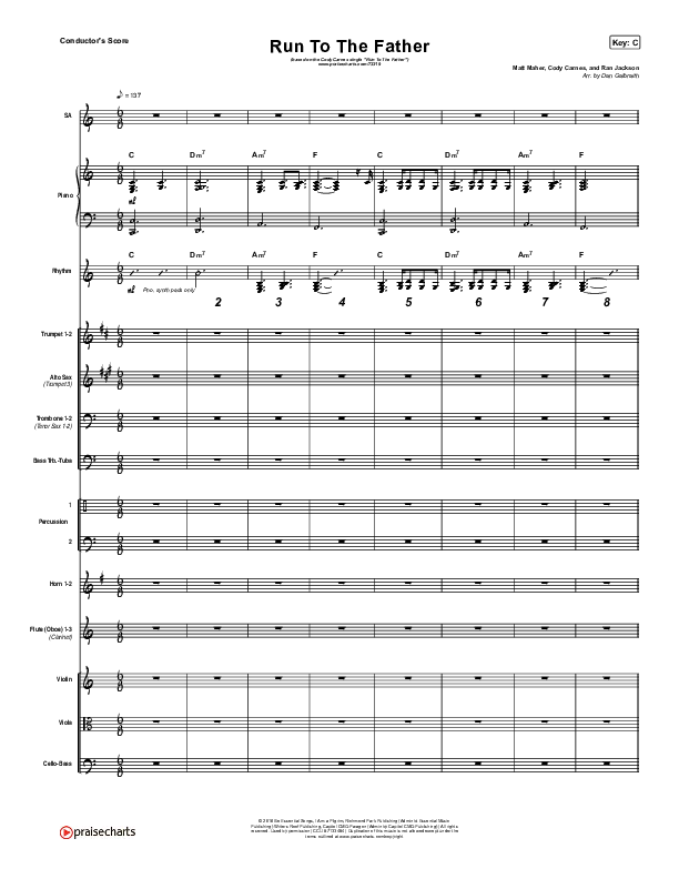 Run To The Father Orchestration (Cody Carnes)