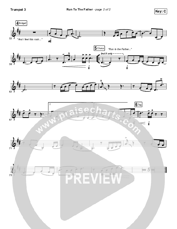 Run To The Father Trumpet 3 (Cody Carnes)