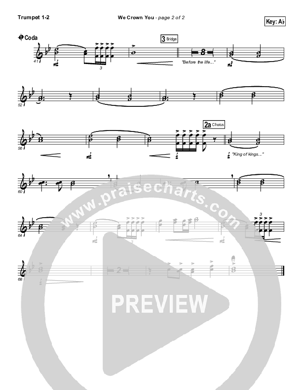 We Crown You Trumpet 1,2 (FEE Band)