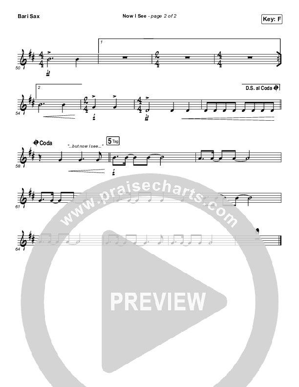 Now I See Bari Sax (Paul McClure / Hannah McClure / The McClures)