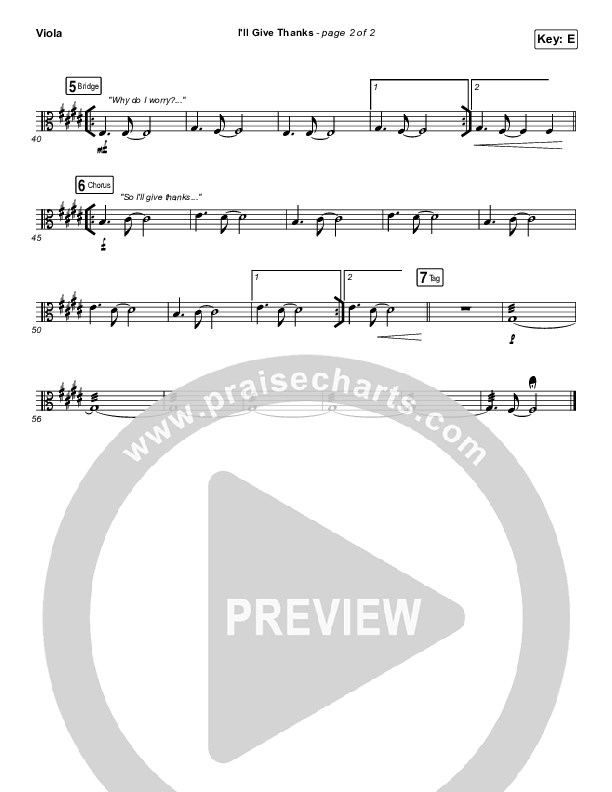 I'll Give Thanks (Live) Viola (Housefires / Kirby Kaple)