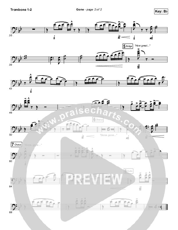 Gone Trombone 1/2 (Elevation Worship)